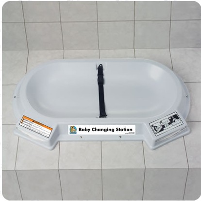 Bobrick baby changing sales station